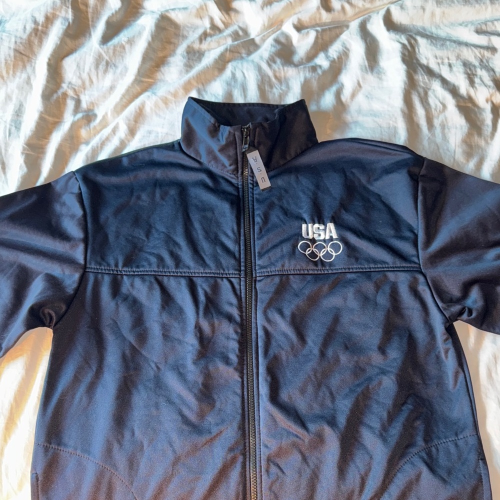 USA Olympic Men's Navy Jacket
